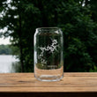 Load image into Gallery viewer, Beaver Lake Arkansas Map Laser Engraved Glasses
