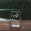 Load image into Gallery viewer, Beaver Lake Arkansas Map Laser Engraved Glasses
