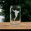 Load image into Gallery viewer, Black Canyon Lake Map - Arizona - Laser Engraved Glasses
