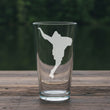 Load image into Gallery viewer, Black Canyon Lake Map - Arizona - Laser Engraved Glasses
