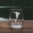 Load image into Gallery viewer, Black Canyon Lake Map - Arizona - Laser Engraved Glasses
