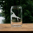 Load image into Gallery viewer, Canyon Lake Map - Arizona - Laser Engraved Glasses
