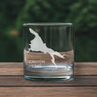 Load image into Gallery viewer, Canyon Lake Map - Arizona - Laser Engraved Glasses
