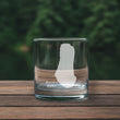 Load image into Gallery viewer, Devils Lake (WI) Map Engraved Glasses
