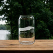 Load image into Gallery viewer, Donner Lake California Map Laser Engraved Glasses
