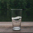 Load image into Gallery viewer, Donner Lake California Map Laser Engraved Glasses
