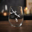 Load image into Gallery viewer, Jordan Lake Map - Alabama - Laser Engraved Glasses

