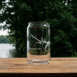 Load image into Gallery viewer, Kerr Lake Virginia Map - Laser Engraved Glasses
