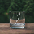 Load image into Gallery viewer, Keuka Lake Map New York - ELaser ngraved Glasses
