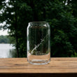 Load image into Gallery viewer, Lake Guntersville Alabama Laser Engraved Map Glasses
