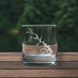 Load image into Gallery viewer, Lake Anna Virginia Map Laser Engraved Glasses
