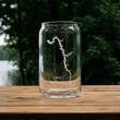 Load image into Gallery viewer, Lake Barkley Map - Kentucky - Laser Engraved Glasses

