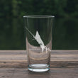 Load image into Gallery viewer, Lake Berryessa Map - California - Laser Engraved Glasses

