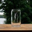 Load image into Gallery viewer, Lake Champlain Map (Vermont) Laser Engraved Glasses
