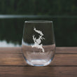 Load image into Gallery viewer, Lake Don Pedro California Map Laser Engraved Glasses
