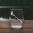 Load image into Gallery viewer, Lake Havasu Map (CA/AZ) Laser Engraved Glasses
