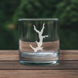 Load image into Gallery viewer, Lake Lurleen Map - Alabama - Laser Engraved Glasses
