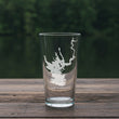 Load image into Gallery viewer, Lake Pleasant Arizona Map Laser Engraved Glasses
