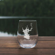Load image into Gallery viewer, Lake Pleasant Arizona Map Laser Engraved Glasses
