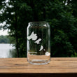 Load image into Gallery viewer, Madison Lakes Wisconsin Map Laser Engraved Glasses

