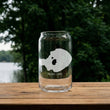 Load image into Gallery viewer, Mono Lake California Map Laser Engraved Glasses
