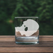 Load image into Gallery viewer, Mono Lake California Map Laser Engraved Glasses
