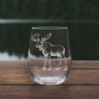 Load image into Gallery viewer, Moose Laser Engraved Glasses
