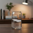 Load image into Gallery viewer, Oneida Lake New York Map - Laser Engraved Glasses
