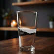 Load image into Gallery viewer, Oneida Lake New York Map - Laser Engraved Glasses
