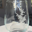 Load and play video in Gallery viewer, Lake Norman (NC) Map Engraved Glasses
