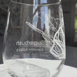 Load and play video in Gallery viewer, Sugarbush Vermont Ski Trail Map Laser Engraved Glasses
