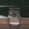 Load image into Gallery viewer, Squirrel Laser Engraved Glasses
