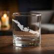 Load image into Gallery viewer, Theodore Roosevelt Lake Arizona Map Laser Engraved Glasses
