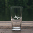 Load image into Gallery viewer, Weiss Lake Map - Alabama - Laser Engraved Glasses
