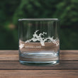 Load image into Gallery viewer, Weiss Lake Map - Alabama - Laser Engraved Glasses
