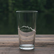 Load image into Gallery viewer, Wheeler Lake Map - Alabama - Laser Engraved Glasses
