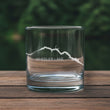 Load image into Gallery viewer, Wheeler Lake Map - Alabama - Laser Engraved Glasses
