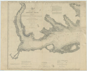 Albemarle Sound Map - 1880