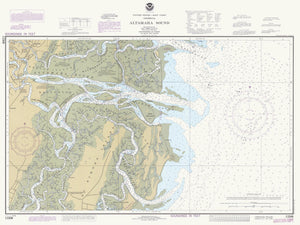 Altamaha Sound Map 1985