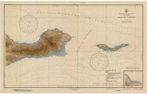 Anacapa Passage Map - 1946
