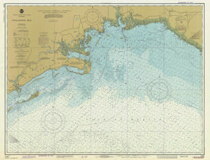 Apalachee Bay Map - 1982