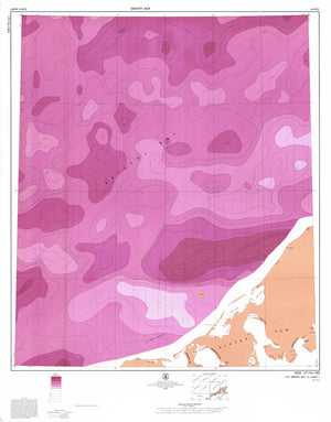 Bering Sea Gravity Map 18G