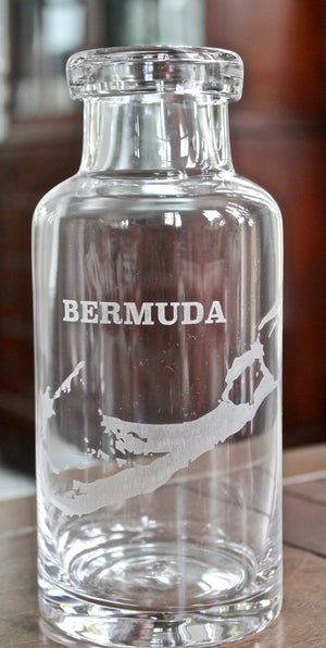 Bermuda Engraved Glass Carafe