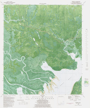 Beverly Florida Map - 1981
