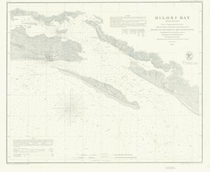 Biloxi Bay Map 1858
