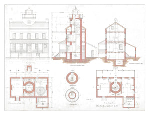 Blackistone Island Lighthouse Plans (MD)