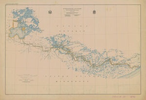 Boundary Waters Map - 1930