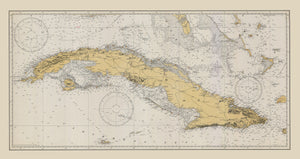 Cuba Map - 1933