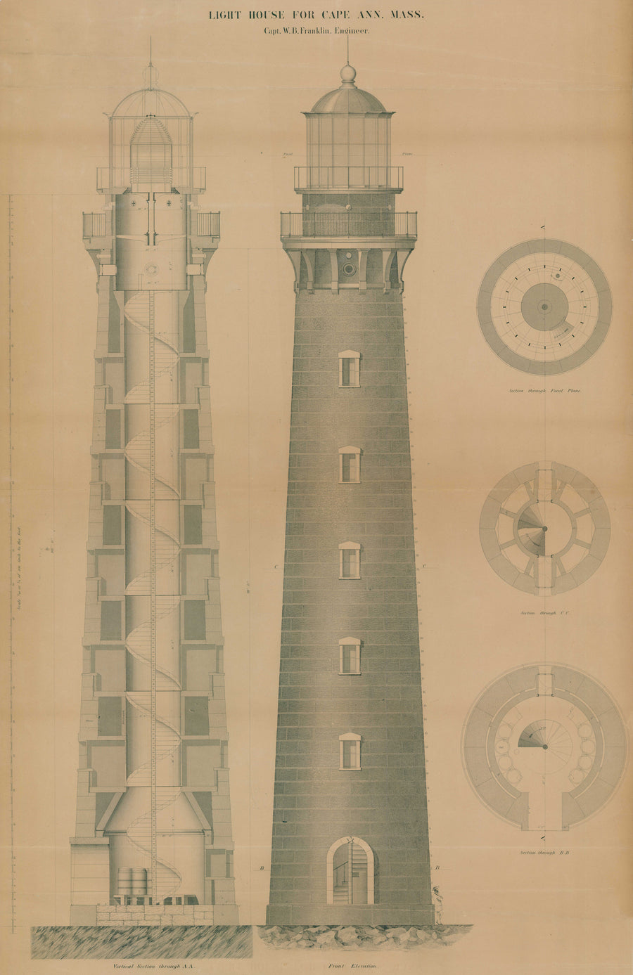 Cape Ann Lighthouse Plans (MA)