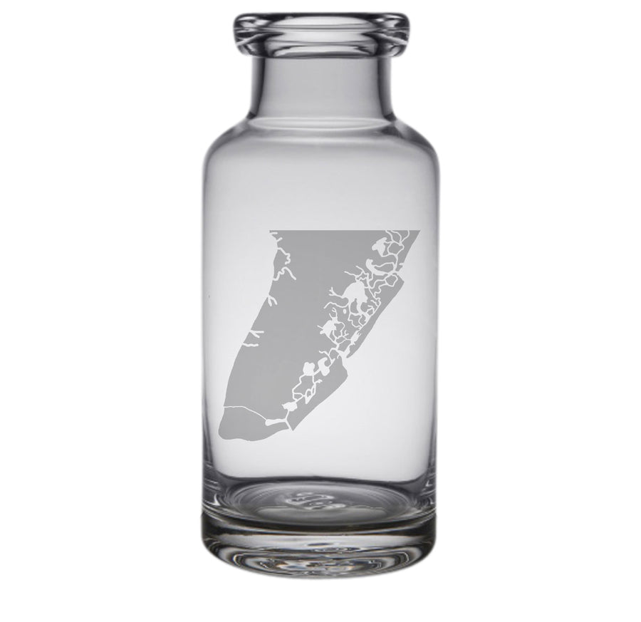 Cape May Engraved Glass Carafe